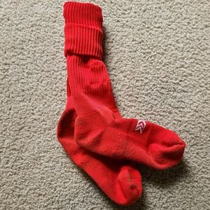 Red Softball/Soccer Socks